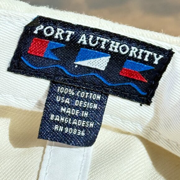 Vintage Port Authority J.T. Thorpe & Son, Inc. (JT THORPE) White & Brown Hat - Picture 6 of 6